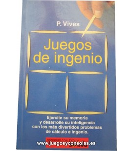 JUEGOS DE INGENIO - P. VIVES - EDIC. MARTINEZ ROCA