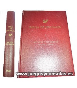 BIBLIA DE JERUSALEN I, ANTIGUO TESTAMENTO, FOLIO