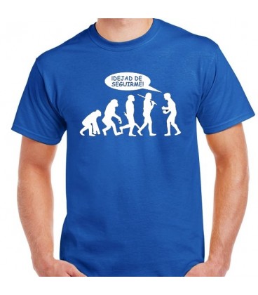 Evolucion Dejad de seguirme camiseta color