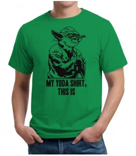 Star Wars My Yoda shirt this is camiseta color