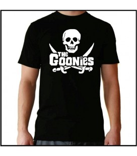 Los Goonies logo camiseta color
