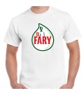 El Fary (Logo Fairy) Camiseta T-Shirt Blanca White unisex