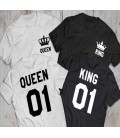 King Queen lote 2 camisetas