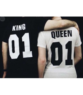 Queen King lote 2 camisetas mod.2