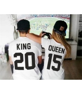 King Queen lote 2 camisetas mod.3