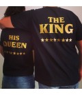 King Queen lote 2 camisetas mod.4