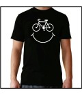 Bici sonrisa Bicicleta sonrisa camiseta personalizada