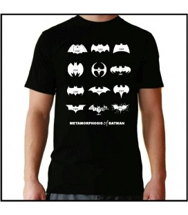 Batman logos metamorfosis camiseta metamorphosis