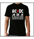 ACDC ja deje...camiseta color