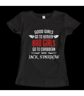 Camiseta Bad Girls Jack Sparrow