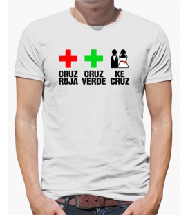 Cruz Roja Cruz Verde Ke Cruz Despedida de Soltero camiseta personalizada