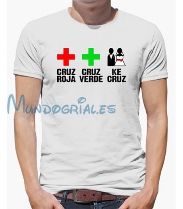 Cruz Roja Cruz Verde Ke Cruz Despedida de Soltero camiseta personalizada