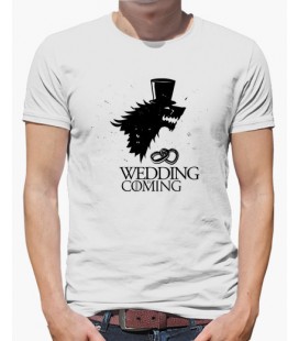 Camiseta Wedding is Coming Juego de Tronos