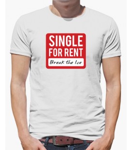 Single for rent Despedida Soltero/a camiseta personalizada