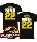 king queen camiseta manga corta personalizada