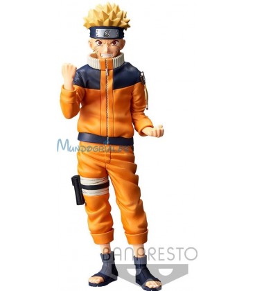 Naruto Shippuden Uzumaki Naruto 2 Grandista nero Figura 23 cm