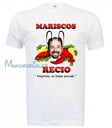 Mariscos Recio style camiseta personalizada